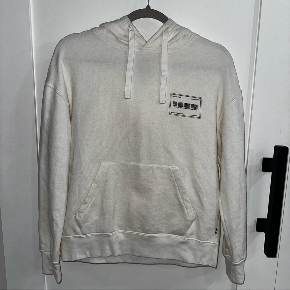 LGN Louis Gabriel Nouchi x Galeries Lafayette 130th Anniv Hoodie Ecru XS